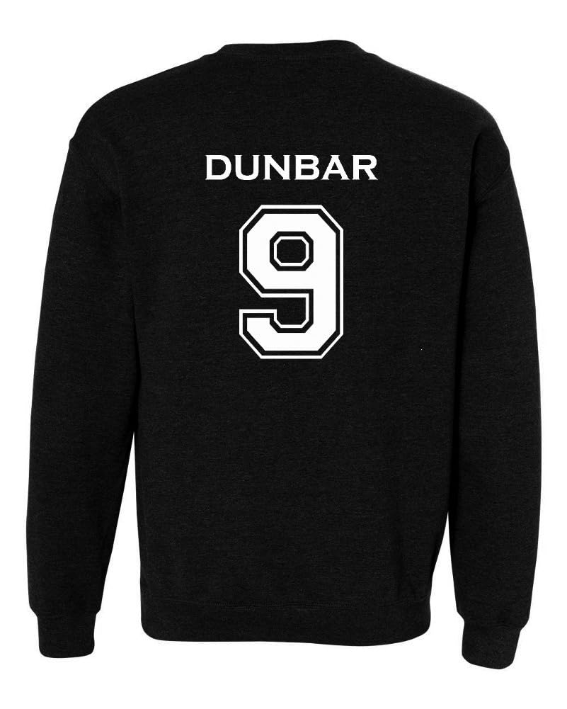 Studio 9Thirty3 Adult Dunbar 9 Beacon Hills Lacrosse 2-Sided Crew Neck Pullover (XX-Large, Black)