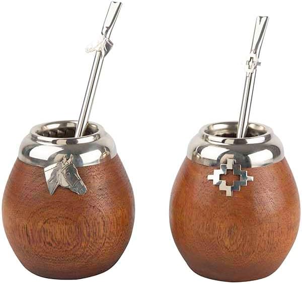 Matte Argentine Trucker in Carob Wood with Stainless Steel Ferrule and gift bulb