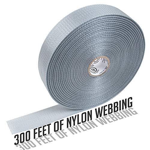 Cambridge Duct Support Webbing Silver 1 3/4 Inch Width 300 Feet Length
