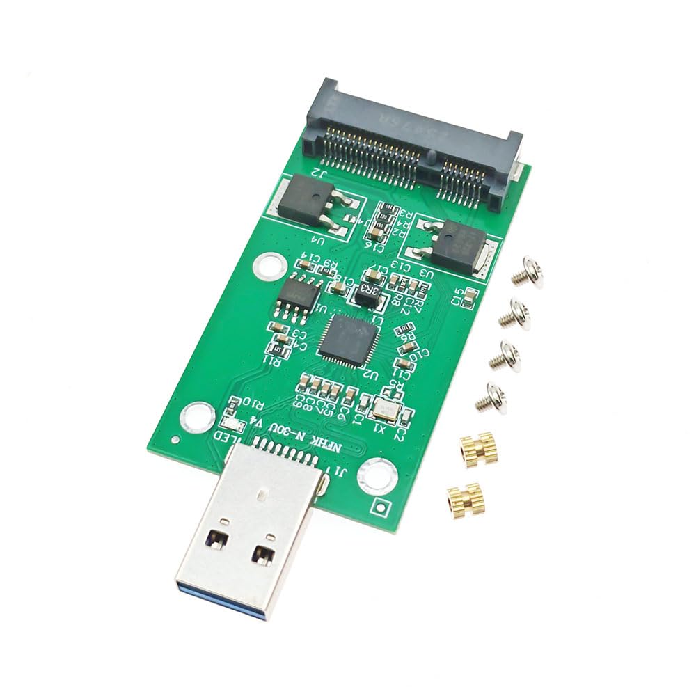 MSATA to USB3.0 conversion card msata SSD solid-state drive to USB3.0 hard wired card converter