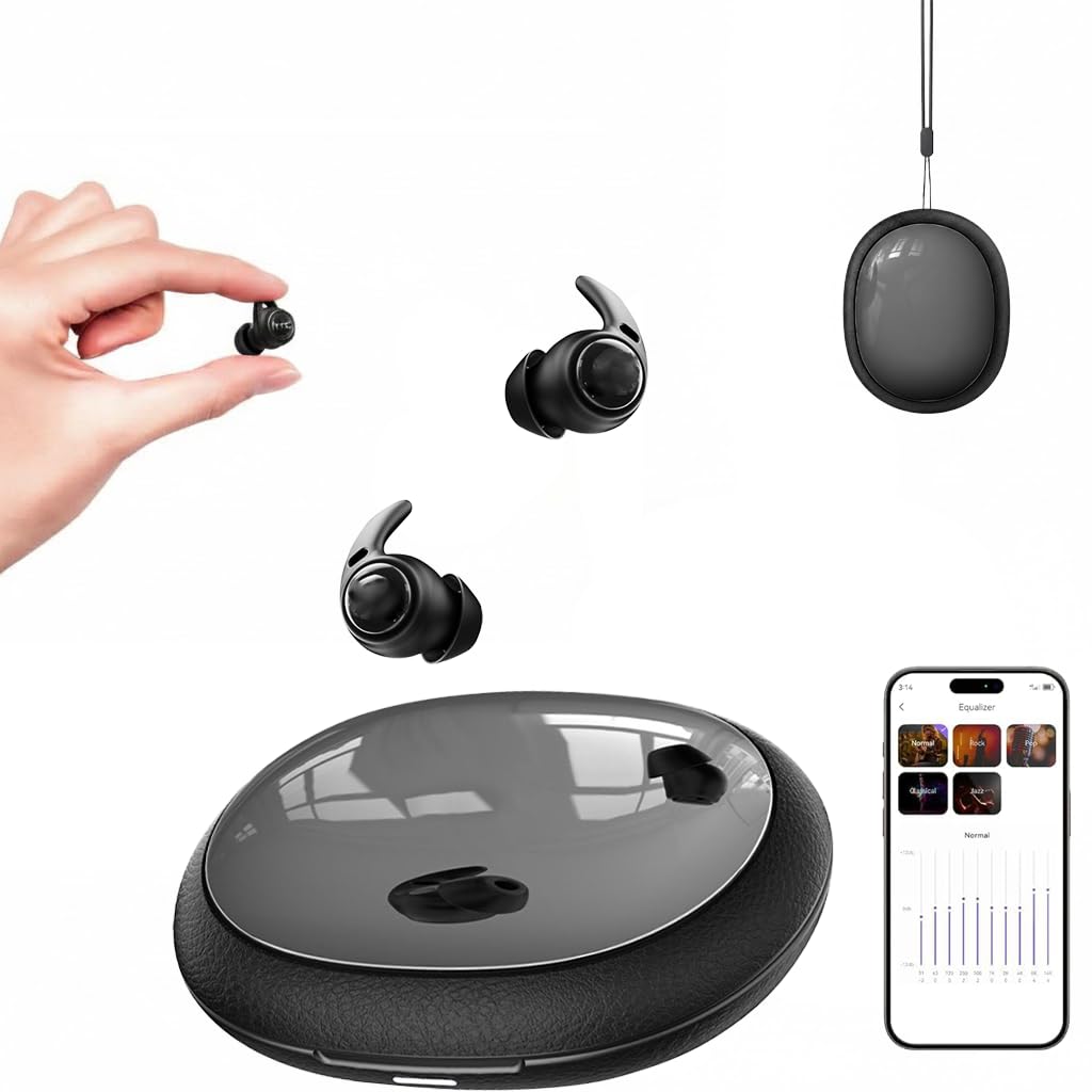 NE76 Sleep Earbuds Bluetooth 5 4 in Ear AI Translation Headphones Real Time 150 Languages Waterproof Mini Sleep