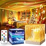 PIKOY Veilleuse Musicale et Lumineuse, Bluetooth+15 Bruit Blanc Veilleuse Lampe Chevet, 360 Effets Lumineux Lampe de Chevet Chambre,Projecteur Led Lumineux Prise Electrique Deco Chambre