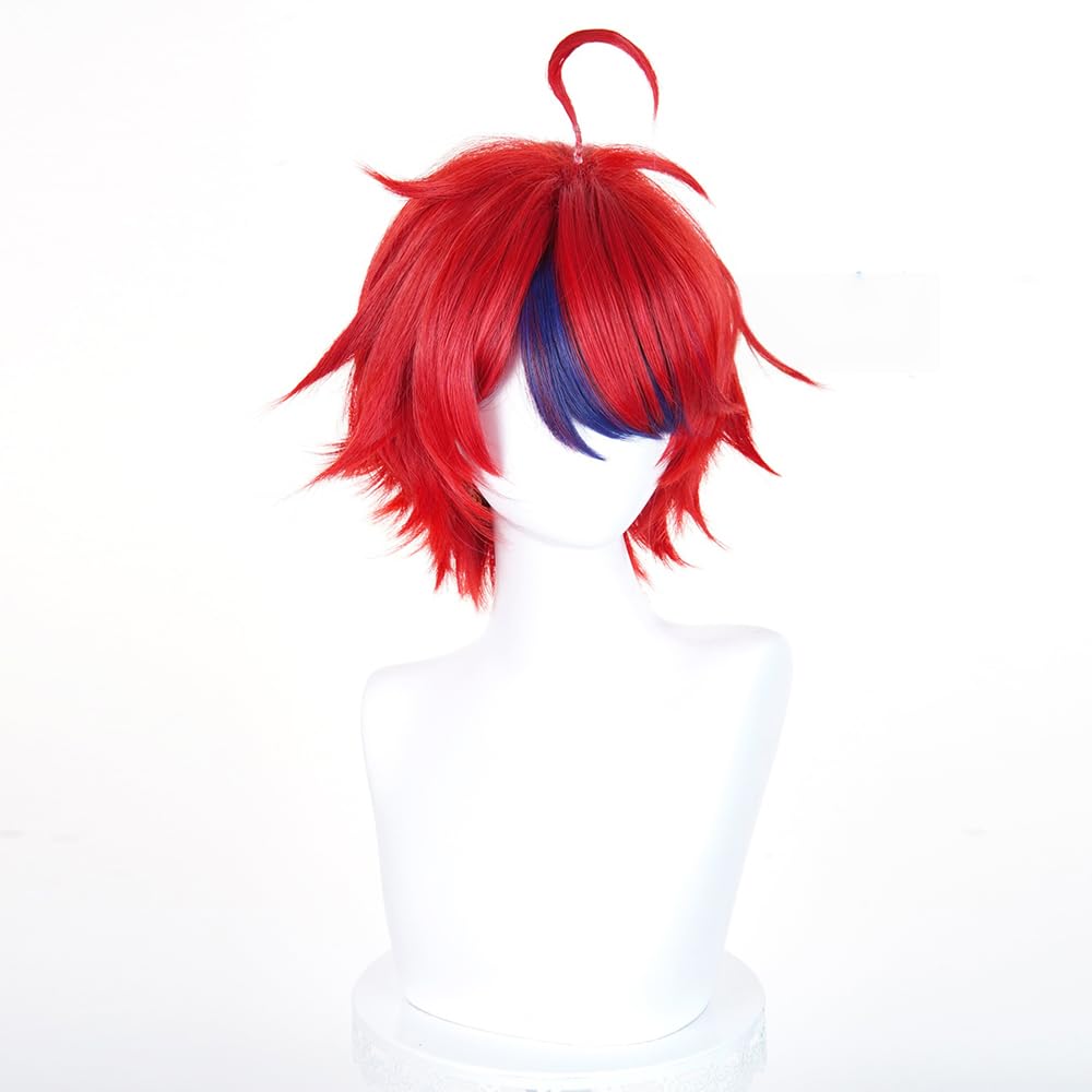 MOYEE Takumi Sumino Cosplay Wig Comic Convention Costume Synthetic Hair for Halloween Christmas Party Role Play+Wig Cap
