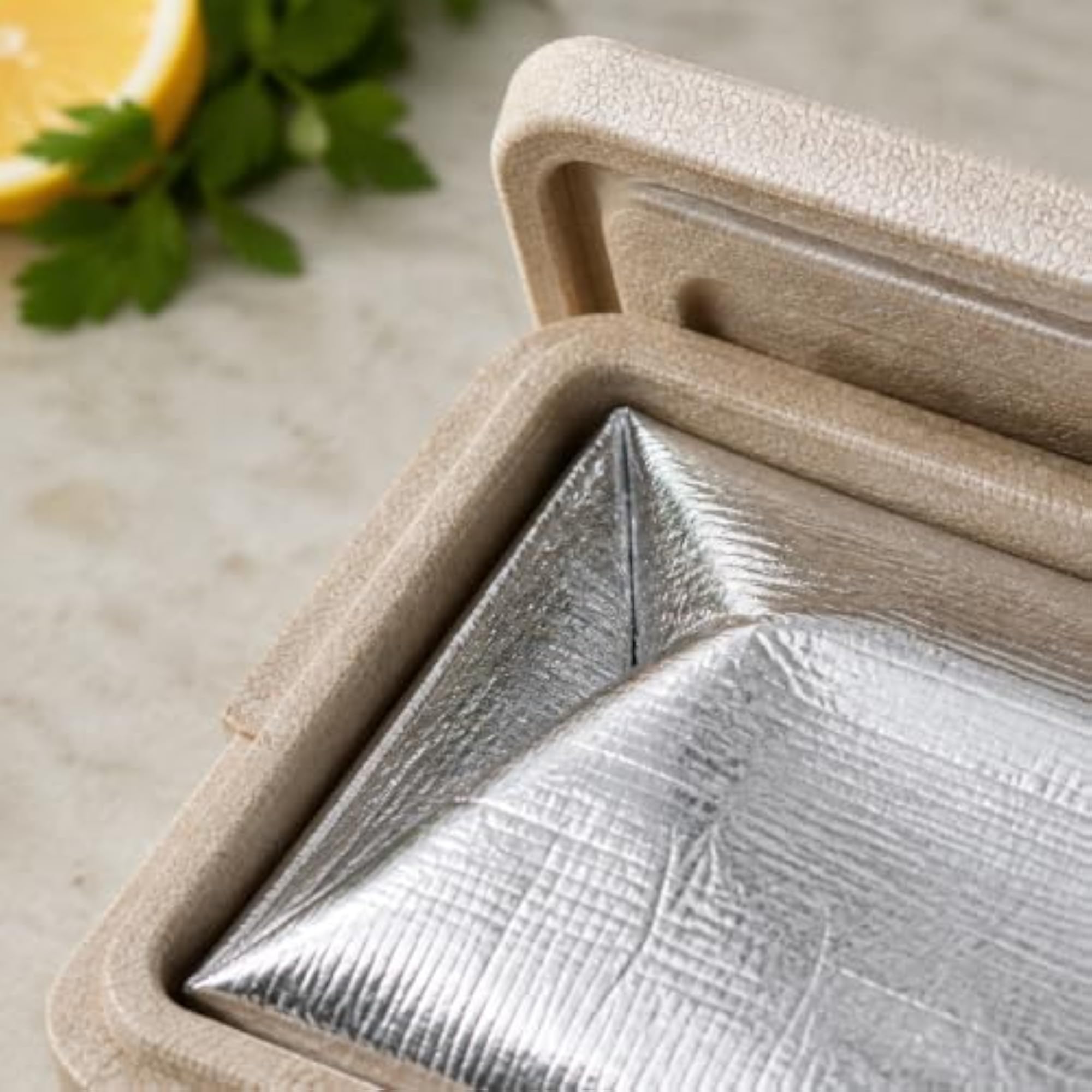 Insulated Shipping Box for Perishable Food Delivery, 2-Piece Set