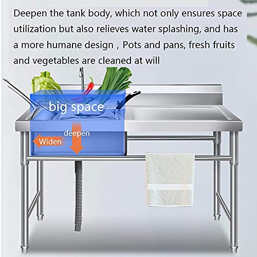 Lavello Commerciale in Acciaio