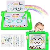 TUIBEIDAMAI Magnetisches Bohnen Zeichenbrett mit Magnetstift,Magnetisches Zeichenbrett für Kinder,Magnetische Zeichentafel,Magnetic Drawing Board,Magnetisches Bohnen Board,Bohnen Zeichenbrett Kinder