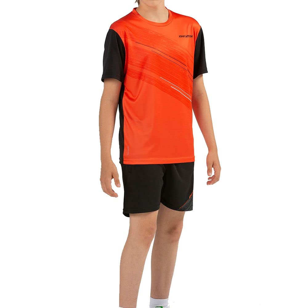 John Smith Conjunto Niño Papayer Set JR. Naranja y Negro. (12 años)