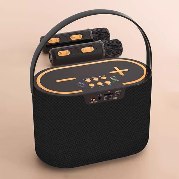 KAIROS Sound Wave PROKaraoke Bluetooth Speaker with Wireless MIC Sound