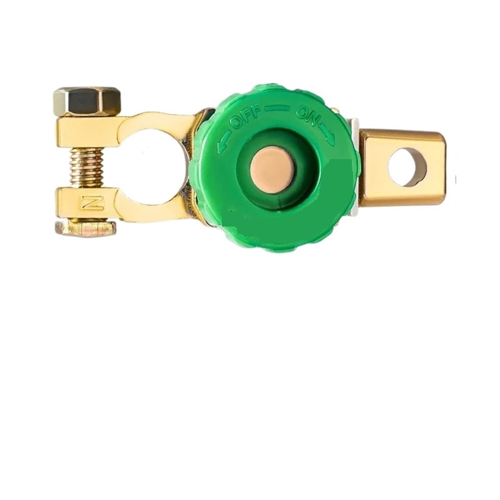 1pc Universal Terminal Parts Izolator Disconnect Switch Protector 1PC (Green 1Pc)