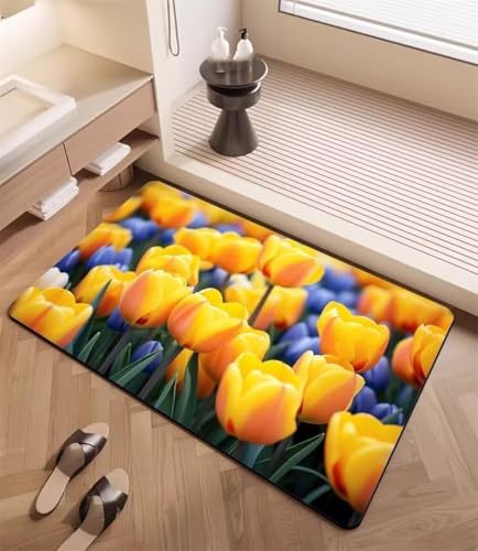 Tapis de bain absorbant en pierre lavable machine et ultra antidérapant - 2