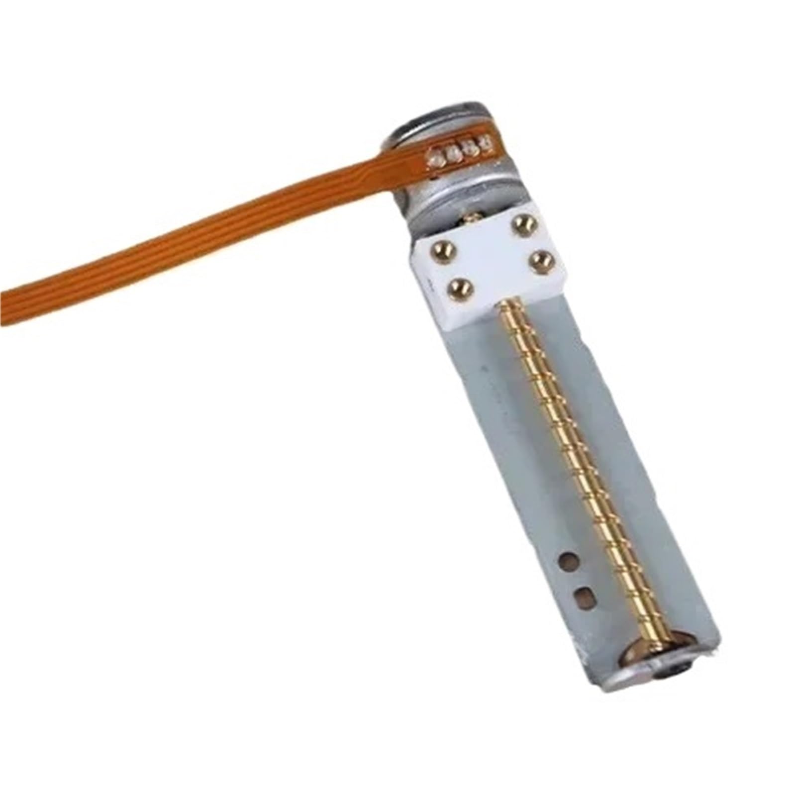 TQSKA Micro 15mm Linear Stepper Motor DC 5V 6V 2-Phase 4-Wire Stepping Motor Moving Screw Rod Nut 45mm Stroke