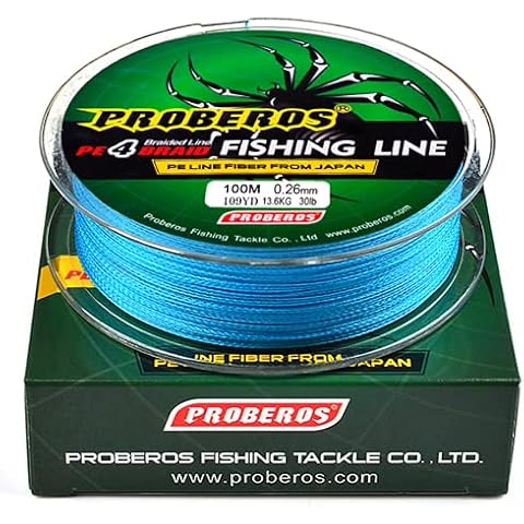 MAGAFILED Fishing Line Wire Braided Line Super Strong PE100 Meters Long 50lb Sink line Super Pull (Blue) Cover
