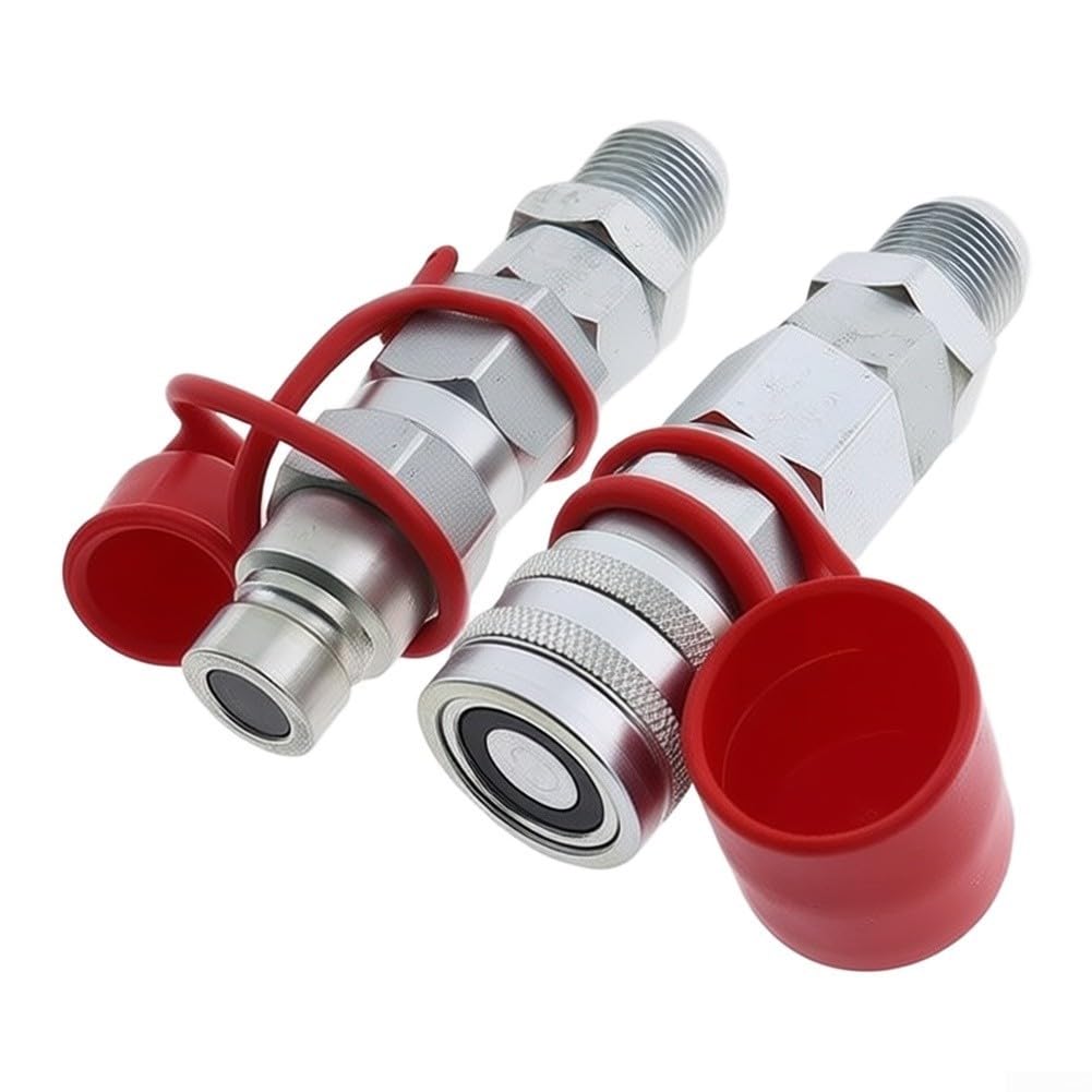 Hydraulique pour raccord rapide Tête plate ISO 16028 Acier au carbone