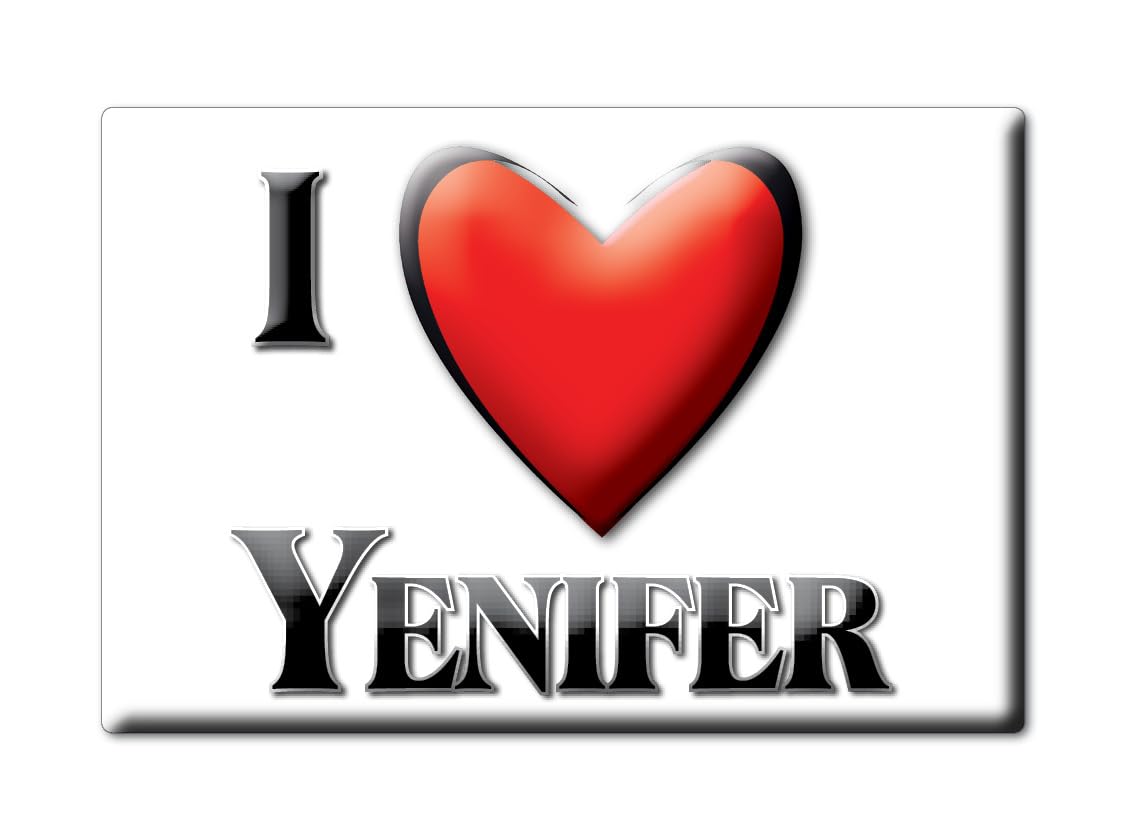 Yenifer Magnetic Fridge Magnet Names Gift Idea Joke Birthday Graduation Birth Valentine's Day