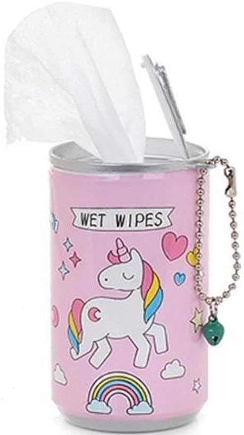 POCKET COMFORT Store 30-Pieces Mini Wet Wipes Tissue in Cartoon Printed Tin Can for Cleaning Face And Tube Shape Bottle Paper Soap Clean Soft Hand Wash, Face Wash For Travel,... - Image 5