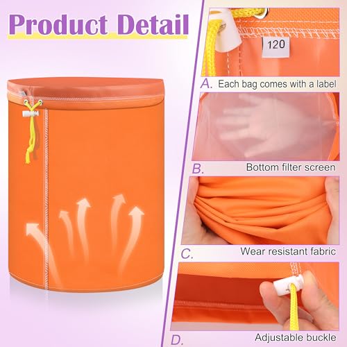 Pletpet 4Pack 5 Gallon Filter Bags