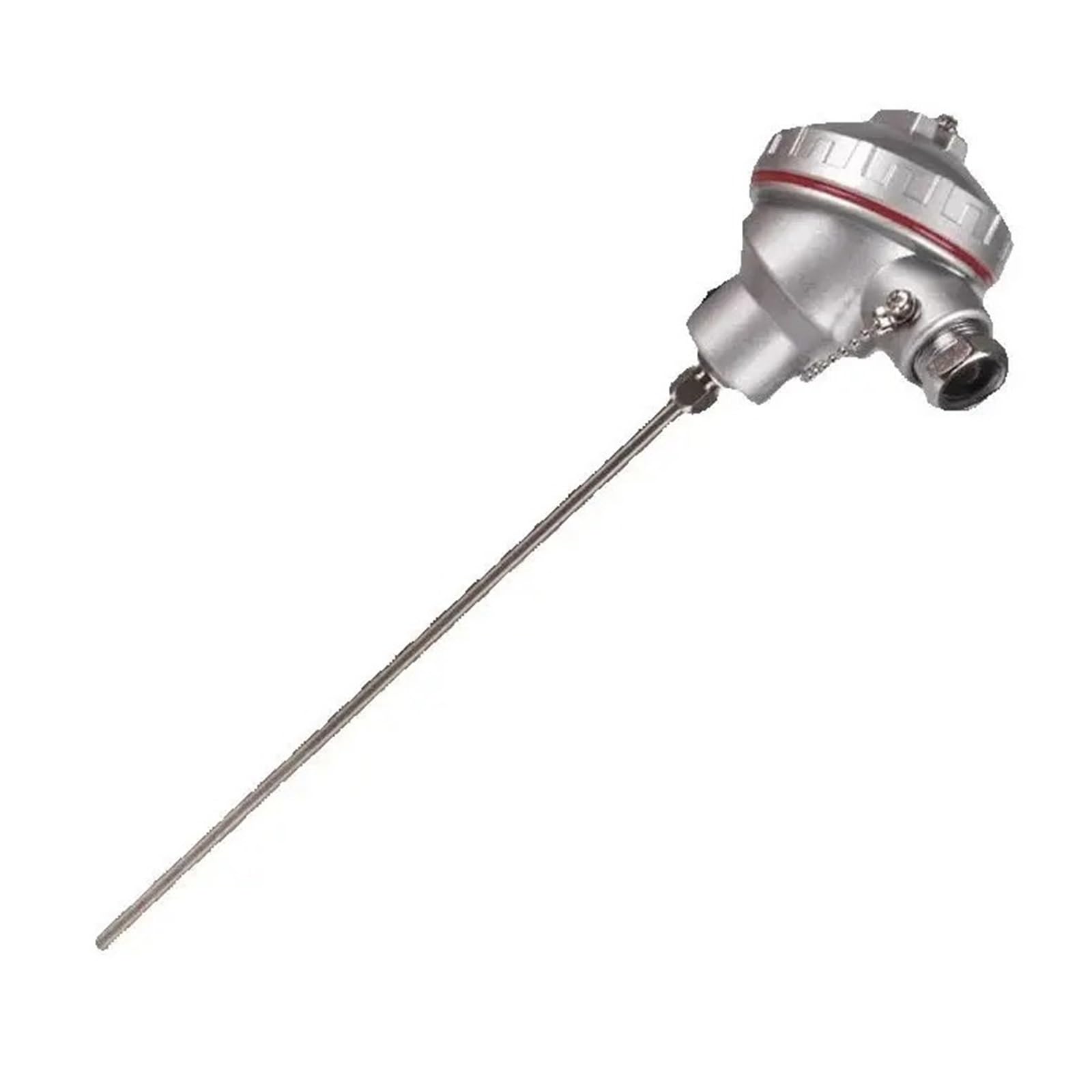 1 sensor de temperatura termopar tipo K dual PT100 de 6 cables que puede proporcionar 4-20 mA(50mm)