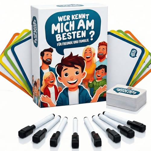 Wer kennt mich am besten? - Das lustige Spiel für die ganze Familie und...