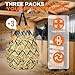 3 Pcs Hay Bags for Horses, Hay Nets for Horses Goat Sheep,Goat Hay Feeder for Slower Feeding,Strong Load-Bearing Hay Bag Hanging for Horse Stable Trailer (Black and Yellow)