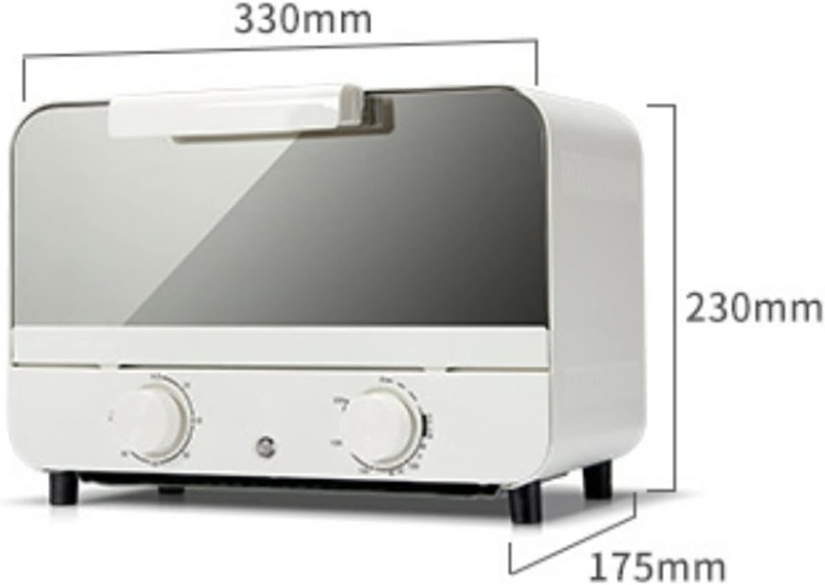 MTSHANGPU Mini Forno Tostapane 10L, Fornello Elettrico Multifunzione da Banco, Controllo della Temperatura E Tempo Regolabili, con Piatto per Arrosti, Griglia (750 W) MTSHANGPU Mini Forno Tostapane 10L, Fornello Elettrico Multifunzione da Banco, Controllo della Temperatura E Tempo Regolabili, con Piatto per Arrosti, Griglia (750 W)