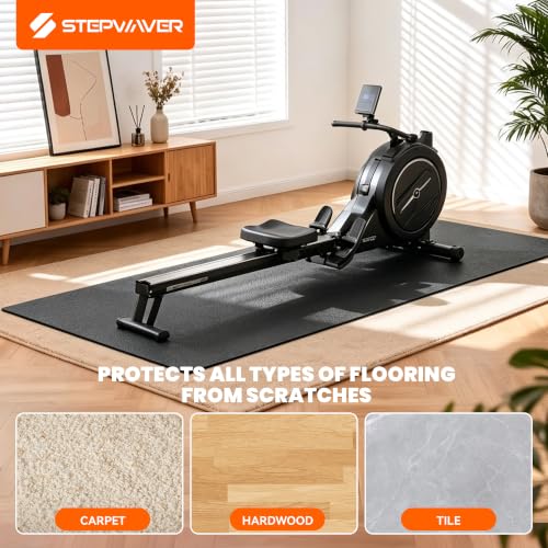 Image of Stepwaver Walking Pad Mat, 102 inchx36 inch, Treadmill Mat for Hardwood Floors
