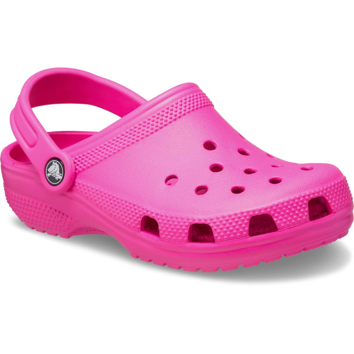 Crocs Classic Clog K, Zoccoli Unisex - Bambini e Ragazzi, Pink Crush, 32/33 EU