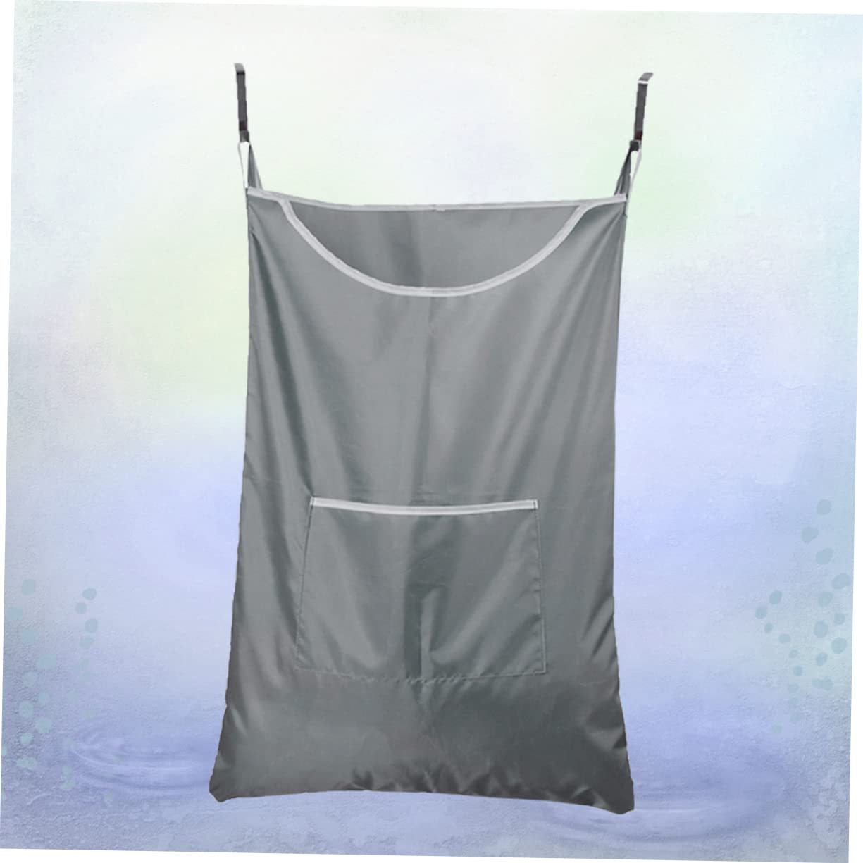 TOPBATHY 3pezzi Borsa Per Biancheria Sporca Grigio Pratica e Semplice Per Riporre Vestiti e Oggetti Per Casa e Lavanderia Maniglie Comode Per Facilitarne Trasporto