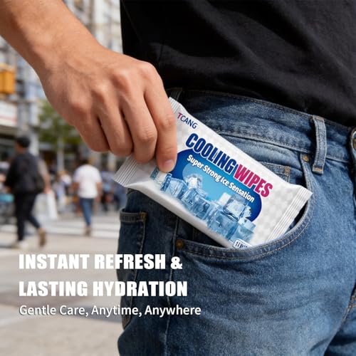 Save 45% on 100 Cooling Body Wipes for Sports & Travel - Image 3