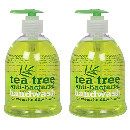 Medica Tea Tree Antibacterial Handwash Soap 500ml x 2