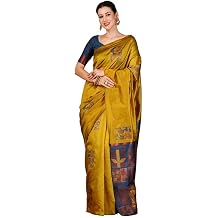 SIRIL Women's Jacquard Banarasi Soft Silk Saree Pure Silk With Unstitched Blouse Piece