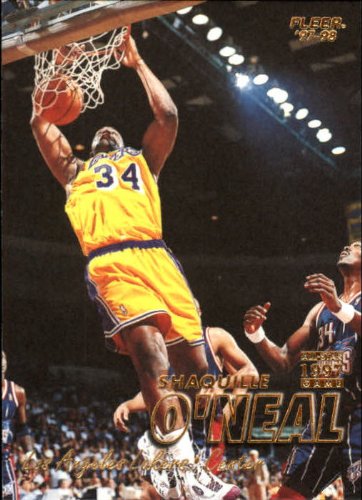Amazon.com: 1997 Fleer Basketball Card (1997-98) #100 Shaquille O