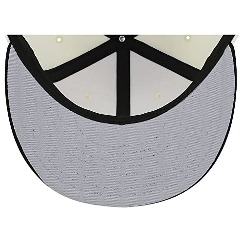 Image of Lids Blank Premium Full Court w /Colored Under Visor Fitted Cap