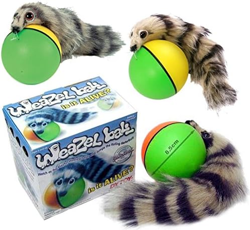 D.Y.TOY Weazel Ball - 3 Pack - Battery Operated Toy for Kids, Adults, Dogs or Cats All Breeds