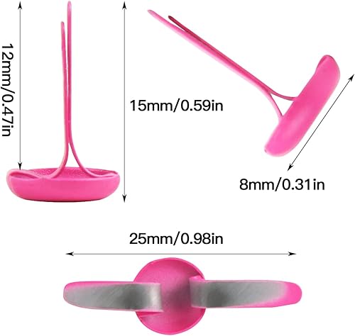 Miniatura 2 de LOMIMOS 500 piezas de mini sujetadores de papel, pasador dividido para manualidades, proyectos escolares, álbumes de recortes, bricolaje, 0.47 x 0.3