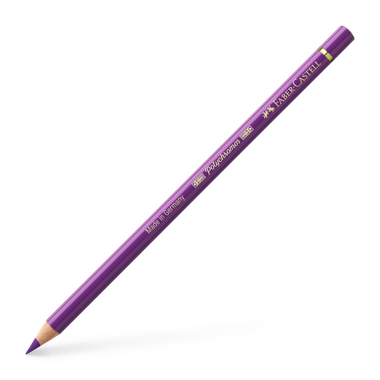 Faber-Castell Polychromos Artists' Single Pencil - Colour 160 Manganese Violet