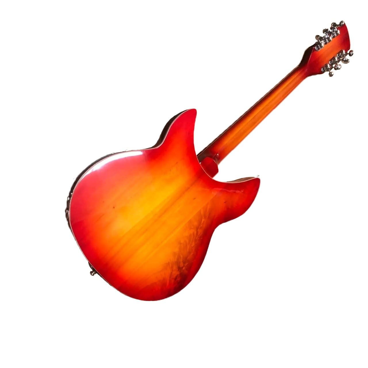 In stock, Rickenbacker 360 tomato fried egg color, 12 string semi