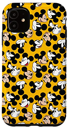 Mickey Mouse coque iPhone 11 jaune pour égayer vos sorties urbaines