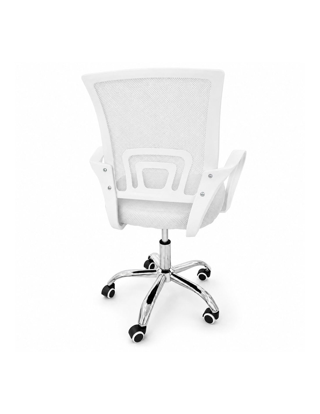 Jardin202 - Silla de Oficina ergonómica Transpirable Nexus | Soporte Lumbar Activo | Despacho y Hogar | (Blanca)