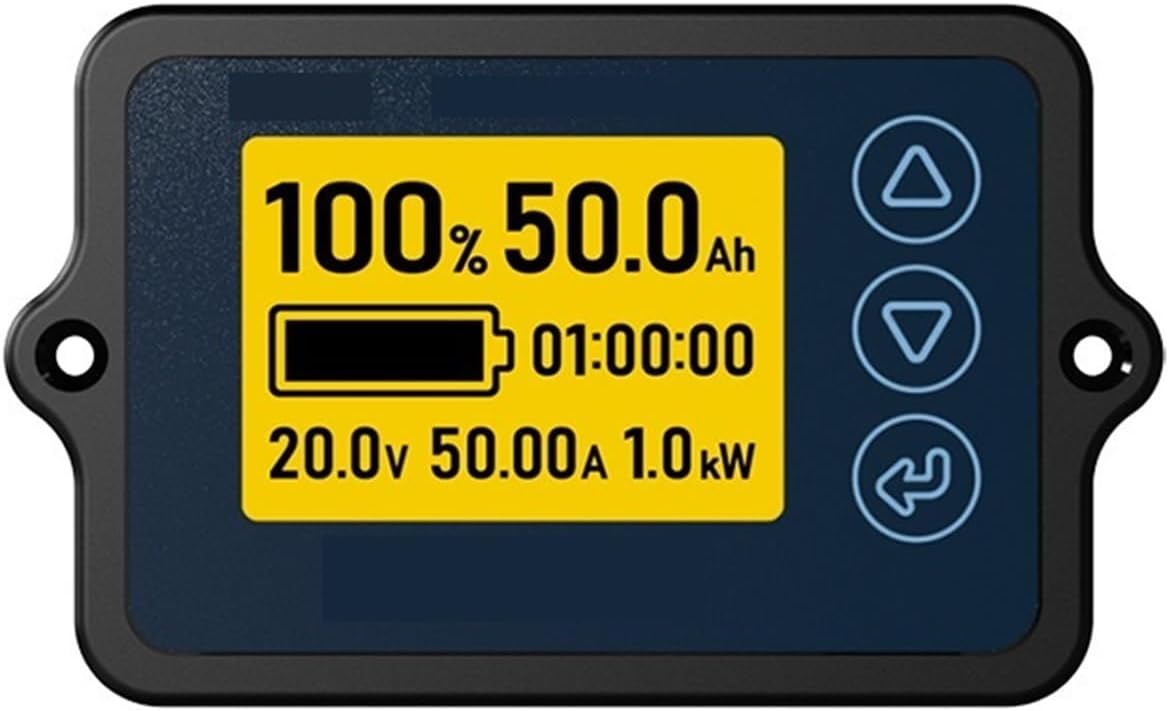 Coulomb Meter 8-120V 50A/100A/350A Precision Battery Capacity Tester for E-Bike/Balance Car/Cleaning Machine(100A(0-150A))
