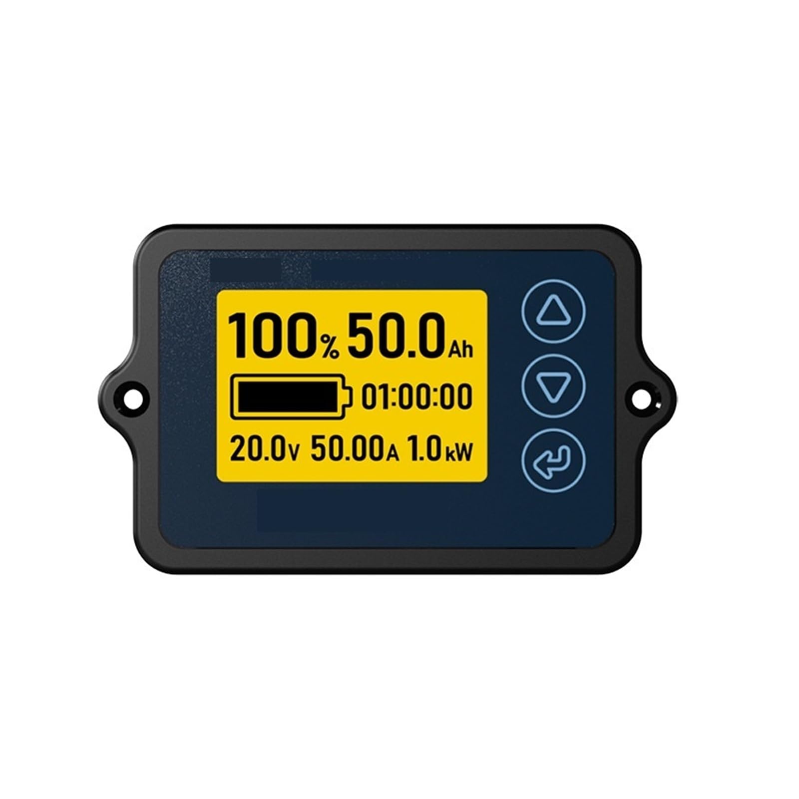 Tester Baterii Miernik kulombów 8-120V 50A/100A/350A precyzyjny Tester pojemności akumulatora do e-bike/balans samochodowy/maszyna do czyszczenia(350A(0-500A))