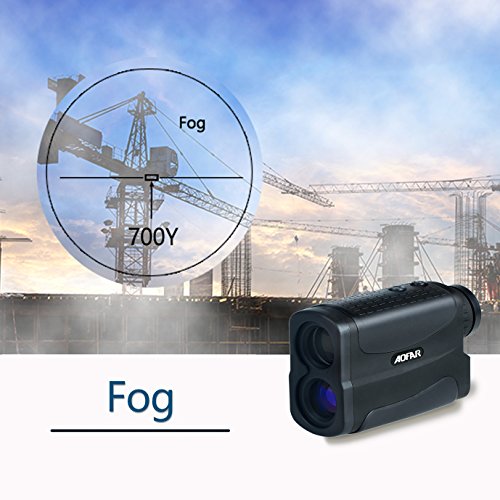 AOFAR HX-700N Hunting Range Finder 700 Yards Waterproof Archery Rangefinder for Bow Hunting with Range Scan Fog and Speed Mode, Free Battery, Carrying Case - Thumbnail 6