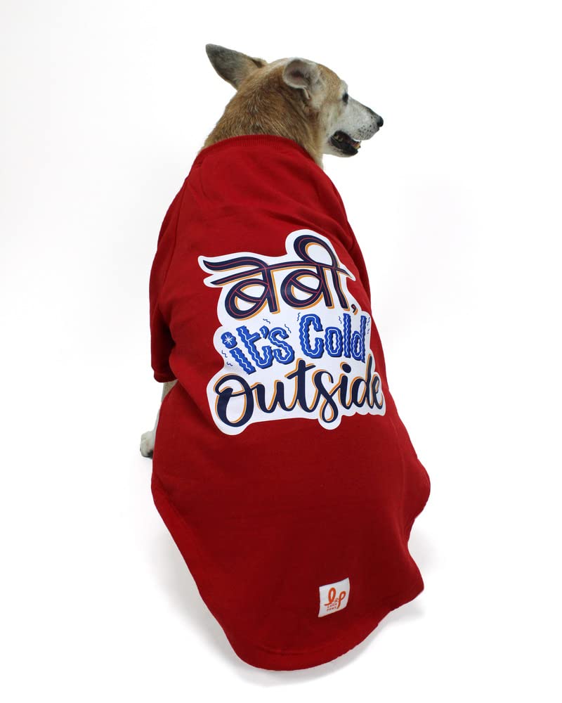 Lana Paws Baby Its Cold Outside Comfortable Winter Dog Sweatshirt for Large Labradors, Large Golden Retrievers, German Shepherd, Rottweiler & Similar, Size 31 (B0BHDWZ819) Amazon Price History, Amazon Price Tracker