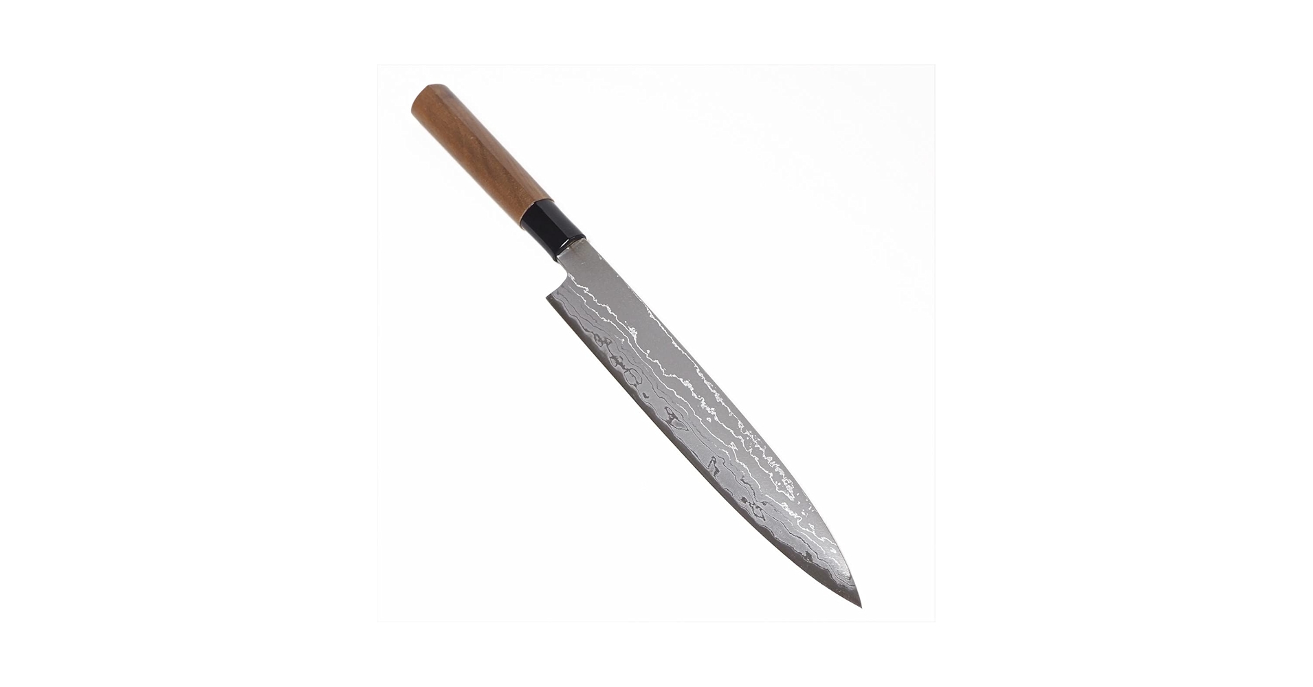田*夫様 【土佐藤助】包丁 シタン ダマスカス製 柳刃包丁 両刃 270mm 土佐藤助】包丁 シタン ダマスカス製 柳刃包丁 両刃 270mm