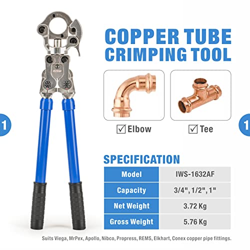 iCrimp IWS-1632AF Copper Press Tool