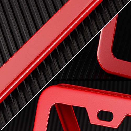 Deselen LPS-R01 Red License Plate Frame thumb #1