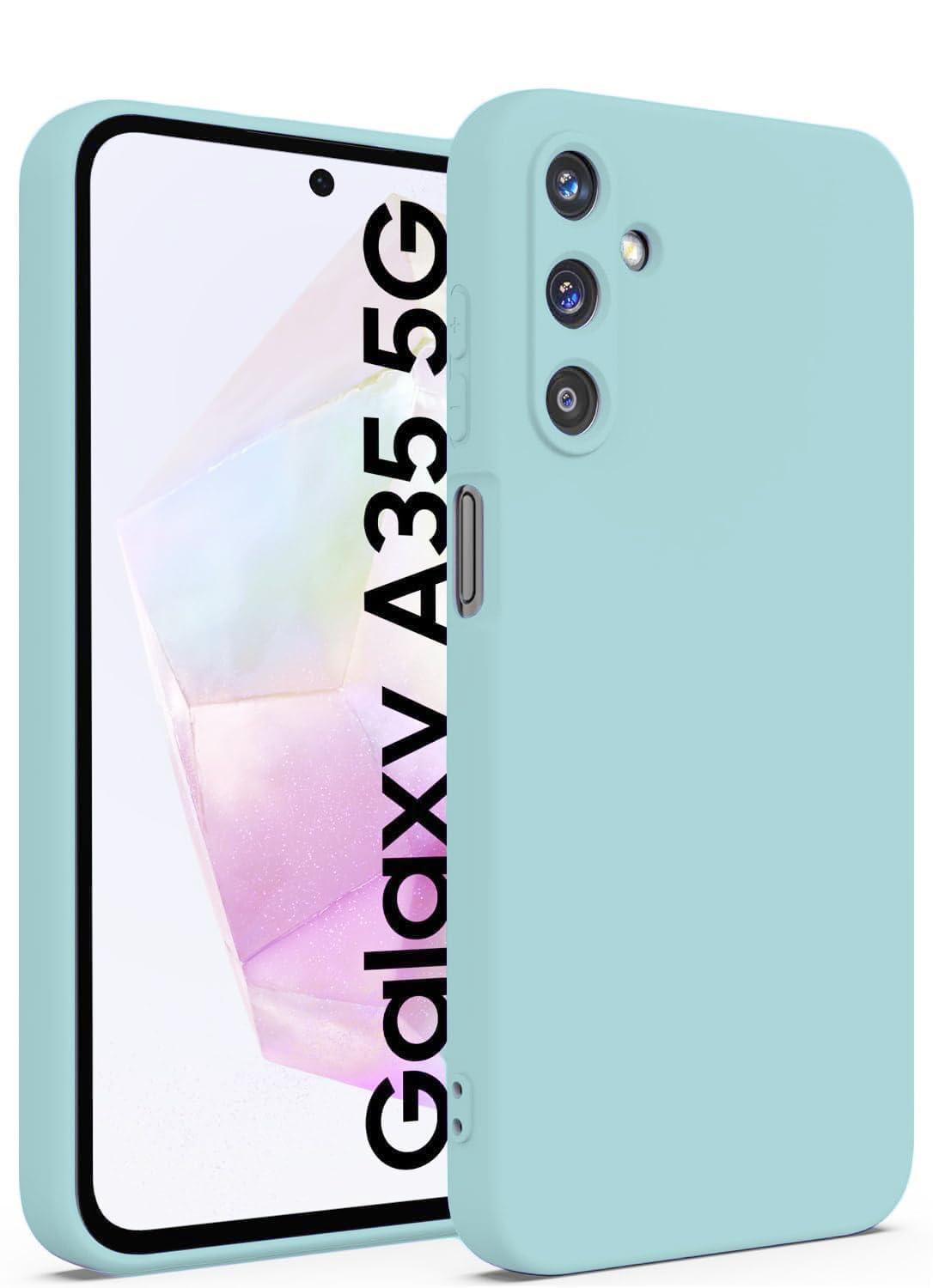 DIZORO Samsung A35 5g Case, Compatible with Mag Safe Back Cover, Matte Luxury Metallic Luster Flexible TPU Wireless Charging Shockproof Case with Camera Protector Lens (Wine Red) — Amazon image 18