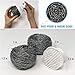 Stainless Steel Scrubber Set, Marine Grade Steel Wool Scouring Pads Scrub with Brush Handle, Heavy Duty Cleaning Supplies for Kitchen,Teak Wood, Outdoor Furniture, and Metal