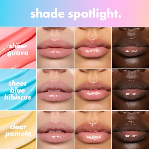 Image of e.l.f. SKIN Thirst Burst Lip Treatment, Sheer Guava | Hydrating Lip Balm Moisturizer for Plumping & Relieving Dry Lips, Vegan & Cruelty-Free, Guava