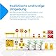 NK Magic Sand Set für Kinder 2 3 4 5 6 Jahre - Kinderspielzeug-Bauset mit 1.36kg Sand in 2 Farben und Sandkasten 40x40cm, Originelles Geschenkspielzeug für Weihnachten und Geburtstag (48 Stück)