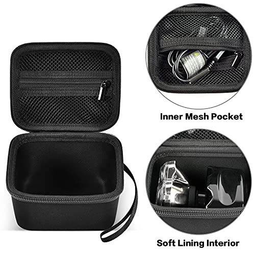 Ankhoh SHAVER-CASE-081 Compatible With Skull Shaver Electric Pitbull Pro Razor, Hard Travel Rotary Men Head Shavers Beard Trimmer Storage Bag thumb #1